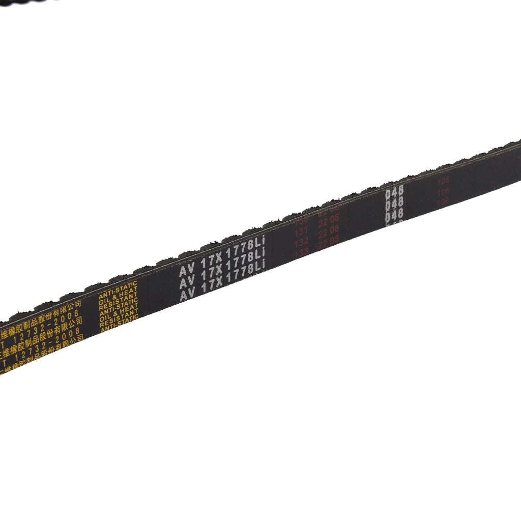 ( 1 Pack / 2 Pcs ) Belt for Finishing Mower FM180, 17*1778Li (SKU: 150148）