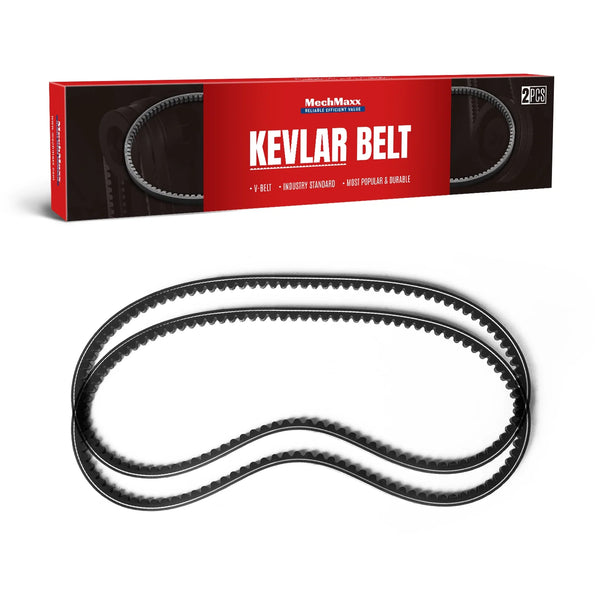 ( 1 Pack / 2 Pcs ) 8430 Kevlar V-belts for Wood Chipper GS1500 (SKU: 110200, 110200K, 110200Y）