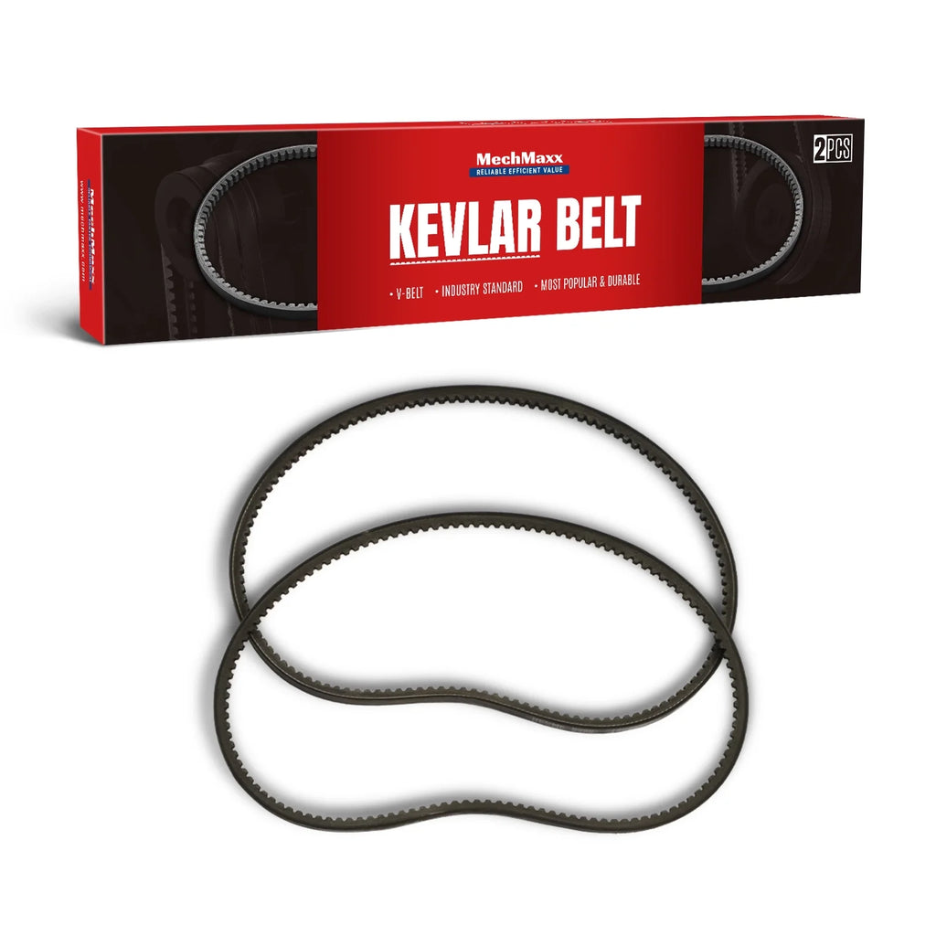( 1 Pack / 2 Pcs ) Kevlar V-belts for Wood Chipper GS650, 13x860Li (SKU: 110100; 110101）